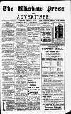 Wishaw Press Friday 02 July 1926 Page 1