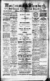 Montrose Standard Friday 16 December 1921 Page 1