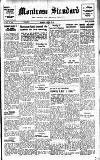 Montrose Standard Thursday 30 August 1956 Page 1