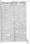 Wooler's British Gazette Sunday 04 July 1819 Page 1