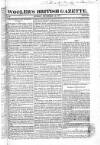 Wooler's British Gazette Sunday 19 September 1819 Page 1