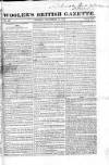 Wooler's British Gazette Sunday 28 November 1819 Page 1