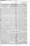 Wooler's British Gazette Sunday 05 December 1819 Page 1