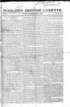 Wooler's British Gazette Sunday 19 December 1819 Page 1