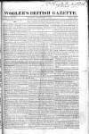 Wooler's British Gazette Sunday 06 February 1820 Page 1