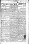 Wooler's British Gazette Sunday 13 February 1820 Page 1