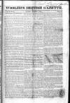 Wooler's British Gazette Sunday 05 March 1820 Page 1