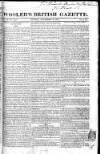 Wooler's British Gazette