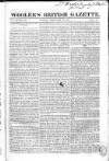 Wooler's British Gazette Sunday 18 February 1821 Page 1