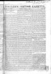 Wooler's British Gazette Sunday 17 June 1821 Page 1