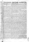 Wooler's British Gazette Sunday 24 June 1821 Page 1