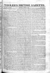 Wooler's British Gazette Sunday 02 June 1822 Page 1