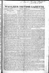 Wooler's British Gazette Sunday 23 June 1822 Page 1