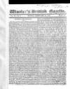 Wooler's British Gazette Sunday 16 February 1823 Page 1