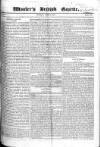 Wooler's British Gazette Sunday 08 June 1823 Page 1