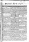 Wooler's British Gazette Sunday 10 August 1823 Page 1