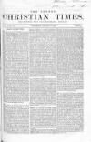 Christian Times Wednesday 13 January 1864 Page 1