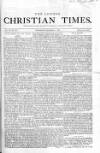 Christian Times Wednesday 07 December 1864 Page 1