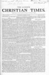 Christian Times Wednesday 28 December 1864 Page 1