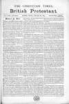 Christian Times Friday 08 January 1869 Page 1