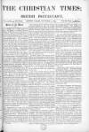 Christian Times Friday 05 November 1869 Page 1
