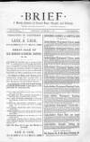 Brief Saturday 03 November 1877 Page 1