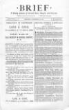 Brief Saturday 10 November 1877 Page 1