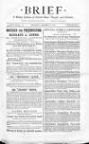 Brief Saturday 29 December 1877 Page 1