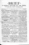 Brief Friday 19 April 1878 Page 1