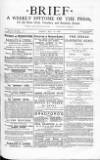 Brief Friday 10 May 1878 Page 1