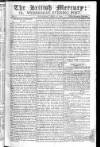 British Mercury or Wednesday Evening Post Wednesday 11 June 1806 Page 1