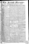 British Mercury or Wednesday Evening Post Wednesday 18 June 1806 Page 1