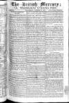 British Mercury or Wednesday Evening Post Wednesday 15 October 1806 Page 1