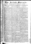 British Mercury or Wednesday Evening Post Wednesday 10 December 1806 Page 1