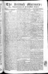 British Mercury or Wednesday Evening Post Wednesday 22 April 1807 Page 1