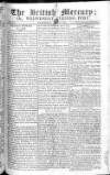 British Mercury or Wednesday Evening Post Wednesday 03 June 1807 Page 1