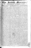British Mercury or Wednesday Evening Post Wednesday 17 June 1807 Page 1