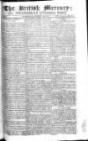 British Mercury or Wednesday Evening Post Wednesday 26 August 1807 Page 1