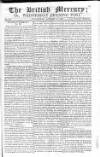 British Mercury or Wednesday Evening Post Wednesday 13 January 1808 Page 1