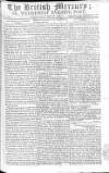 British Mercury or Wednesday Evening Post Wednesday 18 May 1808 Page 1