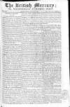 British Mercury or Wednesday Evening Post Wednesday 29 June 1808 Page 1