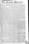 British Mercury or Wednesday Evening Post Wednesday 03 August 1808 Page 1