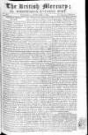 British Mercury or Wednesday Evening Post Wednesday 14 September 1808 Page 1
