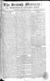 British Mercury or Wednesday Evening Post Wednesday 21 December 1808 Page 1
