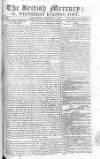 British Mercury or Wednesday Evening Post Wednesday 01 February 1809 Page 1