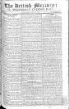 British Mercury or Wednesday Evening Post Wednesday 12 July 1809 Page 1