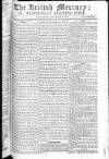 British Mercury or Wednesday Evening Post Wednesday 08 November 1809 Page 1