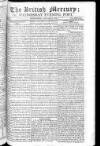 British Mercury or Wednesday Evening Post Wednesday 03 January 1810 Page 1