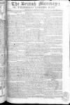 British Mercury or Wednesday Evening Post Wednesday 15 August 1810 Page 1
