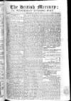 British Mercury or Wednesday Evening Post Wednesday 22 May 1811 Page 1